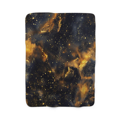 Interstellar Cosmos Adventure - Couverture Sherpa de qualité supérieure 1 pièce