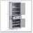 72" Kitchen Pantry, Tall Storage Cabinet, Freestanding Cupboard with Drawer-1496261994