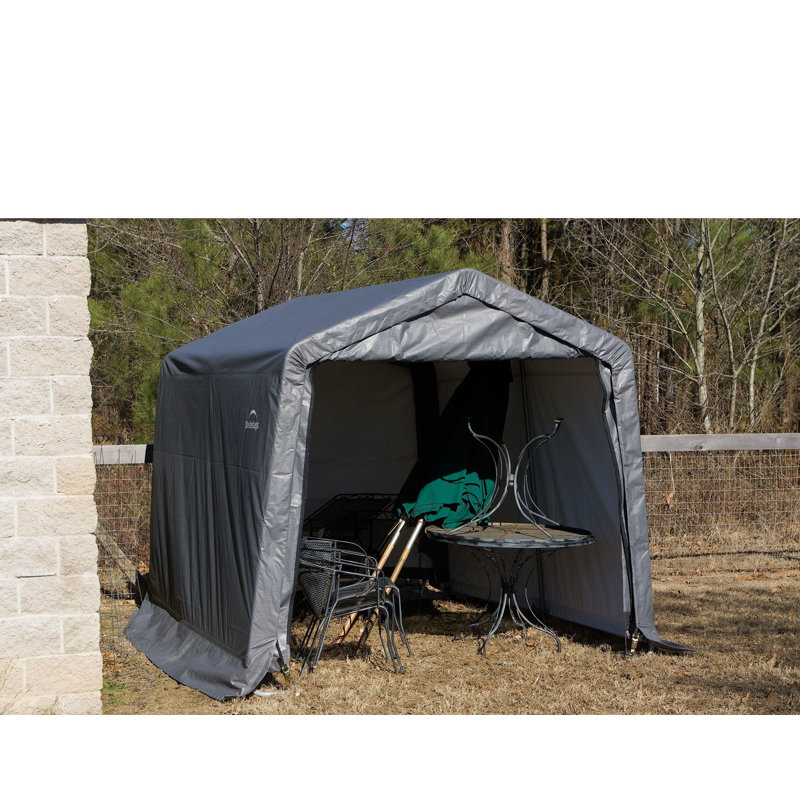 10.1 Ft. W x 12 Ft. D Garage, Grey