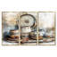 «Native Art Pottery Desert Serenity II - Boho Pottery», ensemble de 3 reproductions d'art mural-107182116-107182122