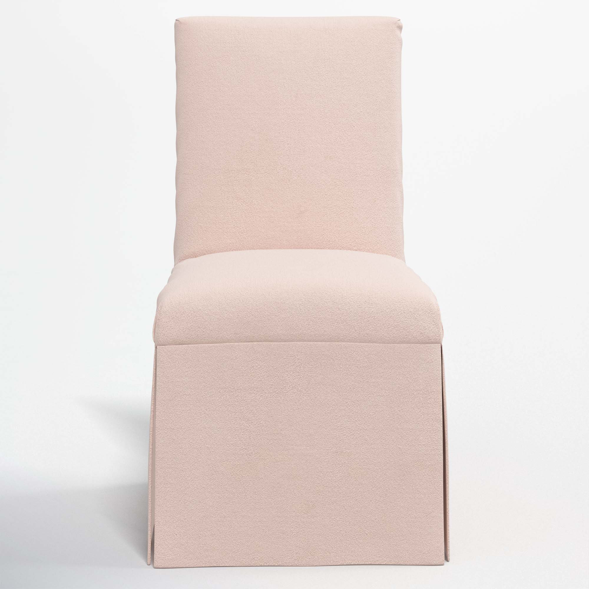 Skirted Upholstered Parsons Dining Chairs Birch Lane™ Ivanka 20