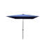 Parasol solaire carré en acier pour terrasse, abat-jour imperméable moderne