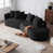 Black Chenille