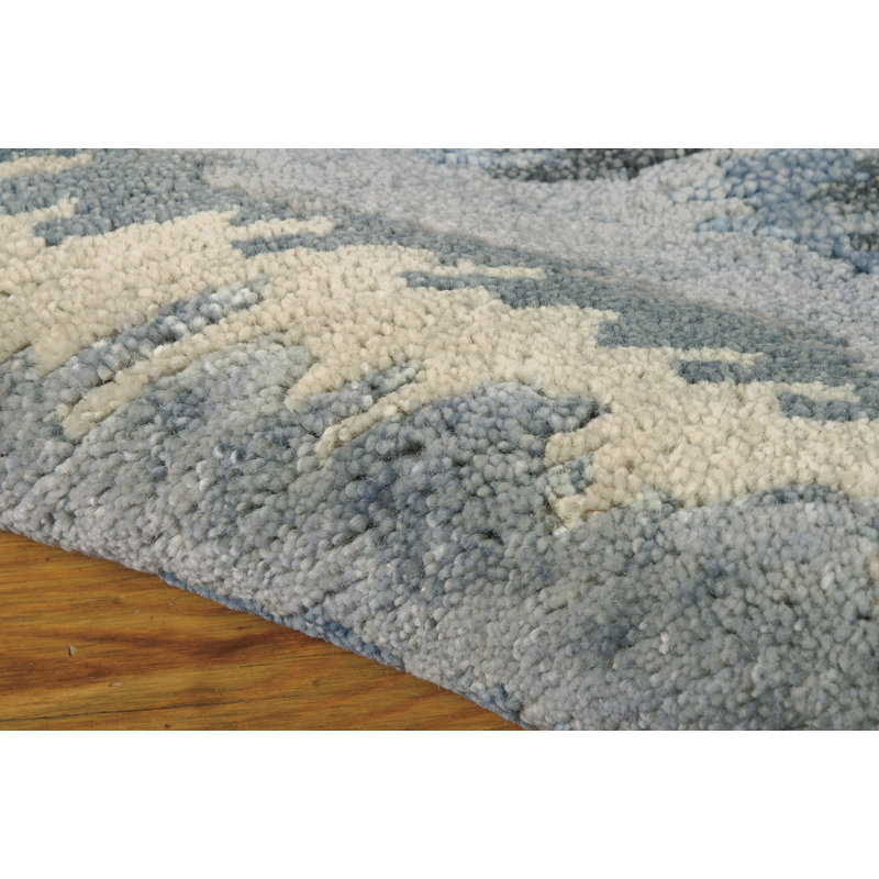Colligan Wool Ikat Indoor Rug, Rectangle 3'9" x 5'9"