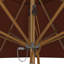 Parasol en teck 11 pi-4719809