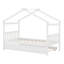 Lit en bois avec couchette-155783355