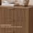 Modern 6-drawer Dresser With Fluted Detail - Metal Handles & Legs, Easy Assembly Minimalist Storage-109212677