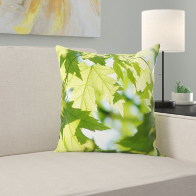 Housse et insert de coussin carré Leaves