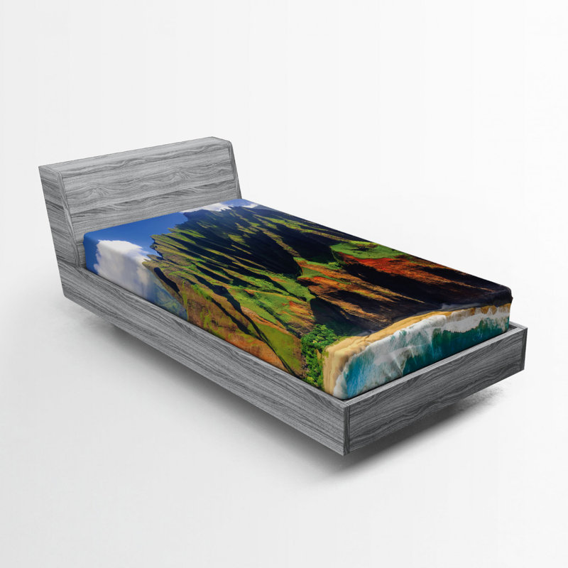 Drap-housse hawaii, Drap-housse de taille simple