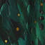 Emerald Euphoria II - rideau occultant nature paysages abstraits - 1 panneau-107823917
