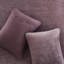 Ensemble d'édredon pour grand lit 4 pièces, mauve