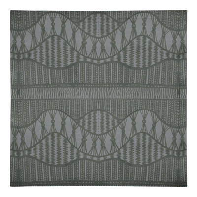 Serviette de table rectangulaire en coton sergé