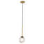 Luminaire suspendu sphère 1 lumière Transitional