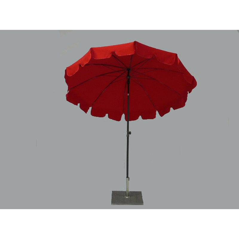 Gretel 200cm Market Parasol, Red