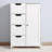 White Bathroom Storage Cabinet