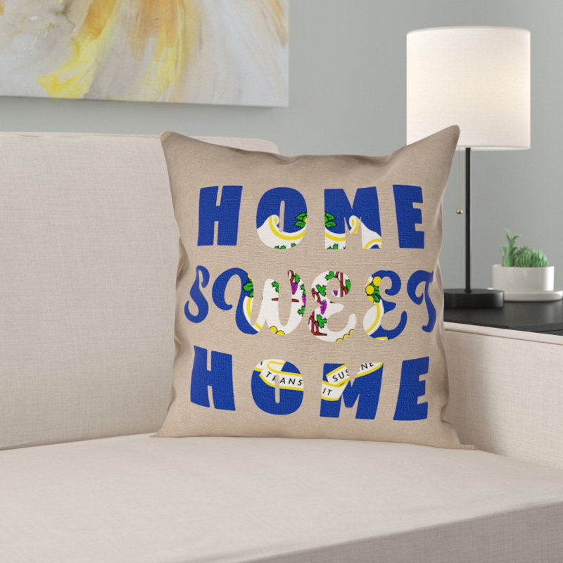 Coussin Katelyn Smith, 36 po x 36 po, Polyester/mÃ©lange de polyester - utilisation intÃ, Coussin décoratif