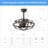 Fradel Ceiling Fan with Light Kit-395350802