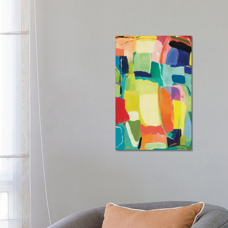 Urban Essay XXIV - Print on Canvas, Wrapped Canvas, 30.48 cm H x 45.72 cm W