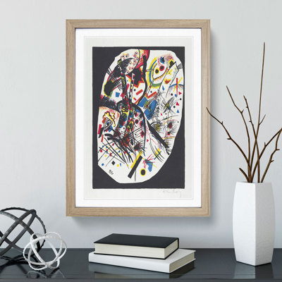 Small Worlds III by Wassily Kandinsky - Single Picture Frame Print on Wood