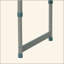 Table de camping pliante réglable en hauteur, table portable légère avec poignée de transport, table de camping pliante pour l'extérieur