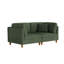 Canapé modulaire rembourré en velours côtelé 2 pièces Seemab-1826884787