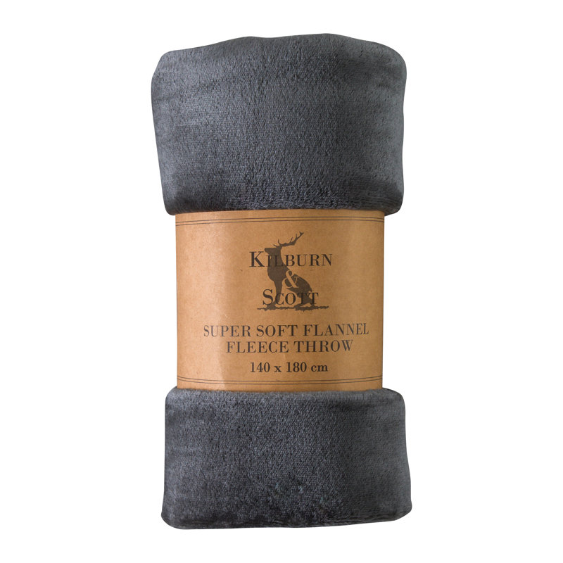 Throw Blanket, Grey