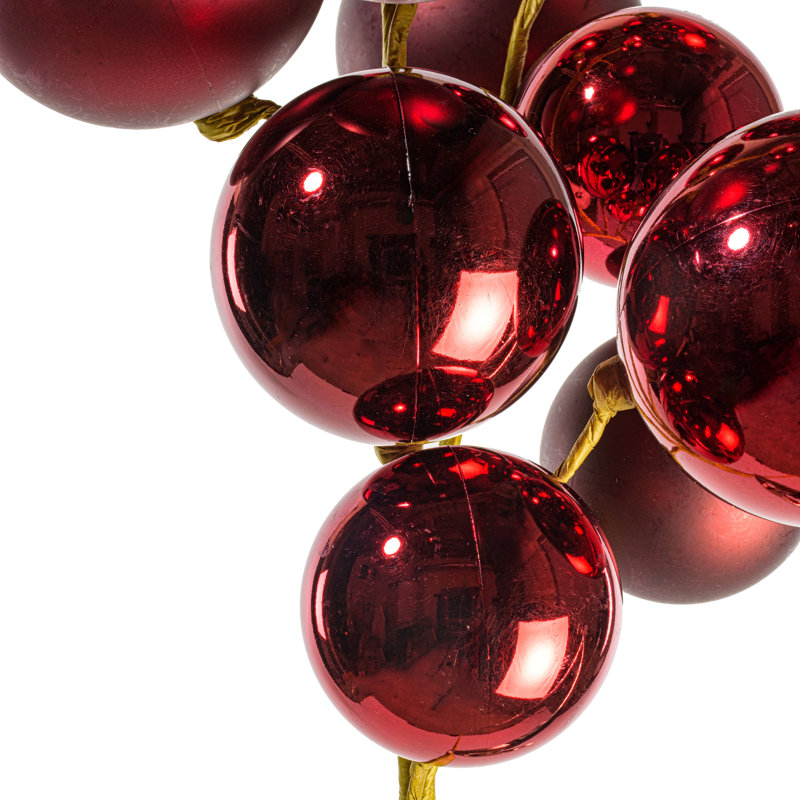  Vaporisateur d'ornement 30 po Crimson Ball., Cramoisi