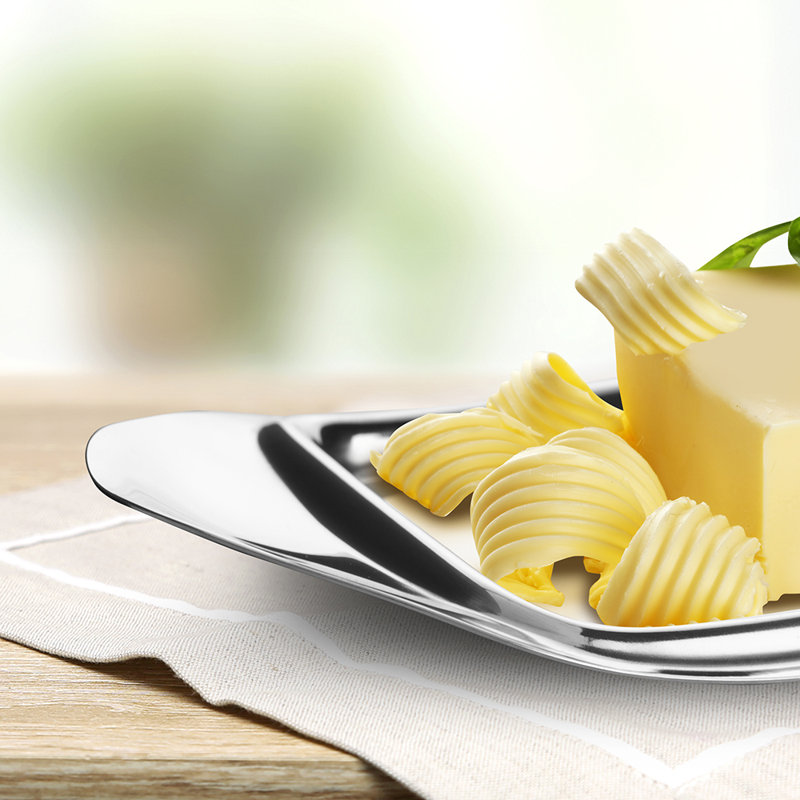 Eternal Gertrude Stainless Steel Butter Dish