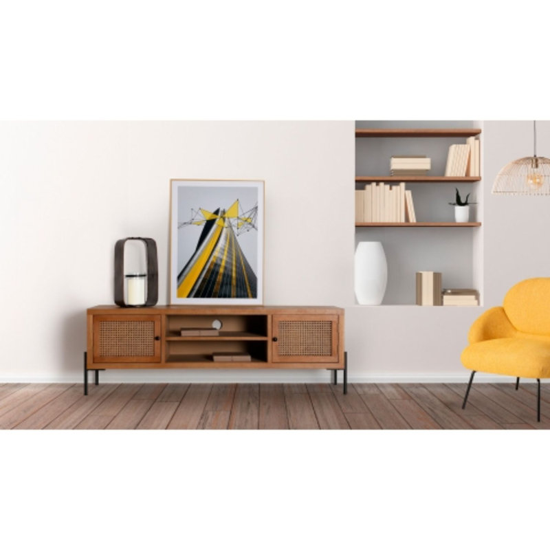 Multicolored Canvas Wall Art 60X3x80 Cm