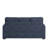 Beaulah Modern Fabric Upholstered Square Arm Sofa-100169690
