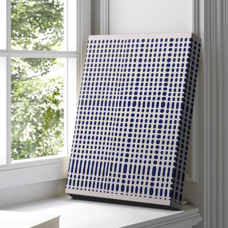 Toile tendue avec châssis abstrait CDLIV, H 60 po x l 40 po