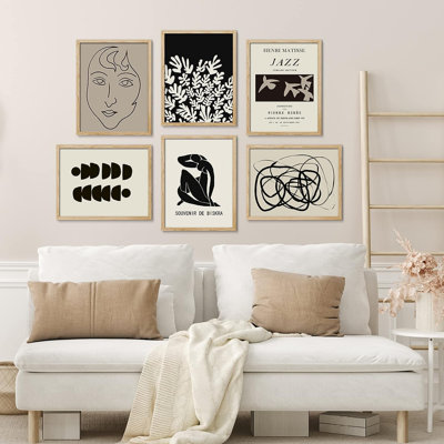 «Duotone Portrait Flower» 6 pièces par Henri Matisse