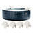 Intex 110 Volt 170 - Jet Vinyl Round Inflatable Hot Tub in Black