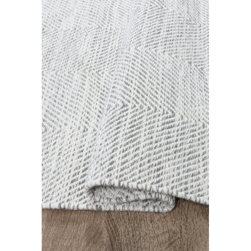 Salem Wool Hand Woven Area Rug, Rectangle 200 x 290cm