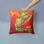 Coussin décoratif intérieur/extérieur crawfish hot craw-121357960