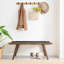 Banc en bois tressé 47 po Saoirse-99197825-99197826