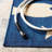 Avani Navy/Beige Indoor / Outdoor Area Indoor/Outdoor Area Rug-1165563027