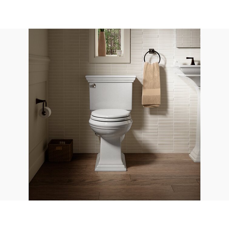 K-3817-0,96,95 Kohler Memoirs® Stately Comfort Height 1.28 GPF Elongated  Two-Piece Toilet  Reviews Wayfair