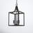 Carla 3 - Light Dimmable Lantern Square / Rectangle Chandelier-1800427096-1800427093-1800427094