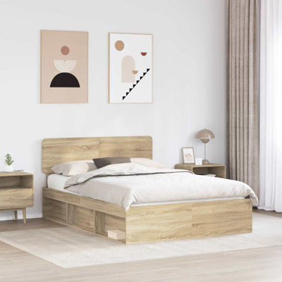 Solid Wood Bed