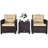 Chunn 2 - Person Patio Conversation Sets with Cushions-268894460-329014502