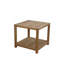 GLENMORE SIDE TABLE WITH SHELF