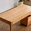 Bureau moderne en bois de cerisier massif