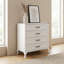 Commode traditionnelle à 4 tiroirs avec façades moulées élégantes