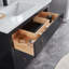 42" Cadet Finish Solid Wood Sink Vanity  With 1' Artificial Stone Top-1571725722