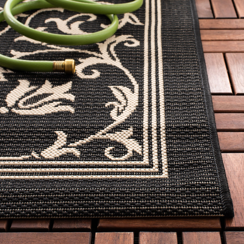 Paisley Indoor/Outdoor Area Rug, Square 201 cm