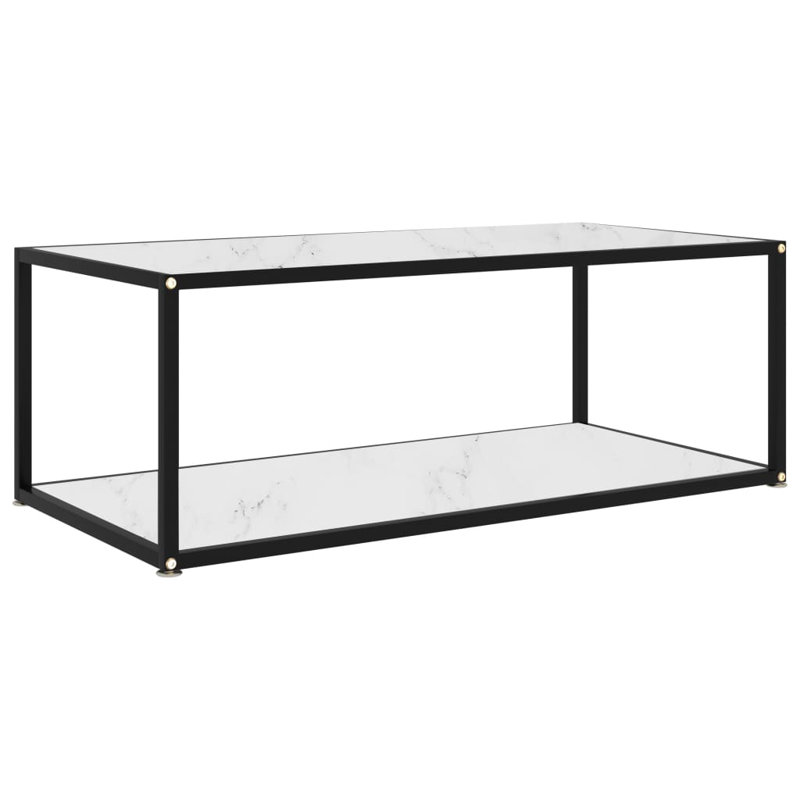 Adhvay Frame Coffee Table, White