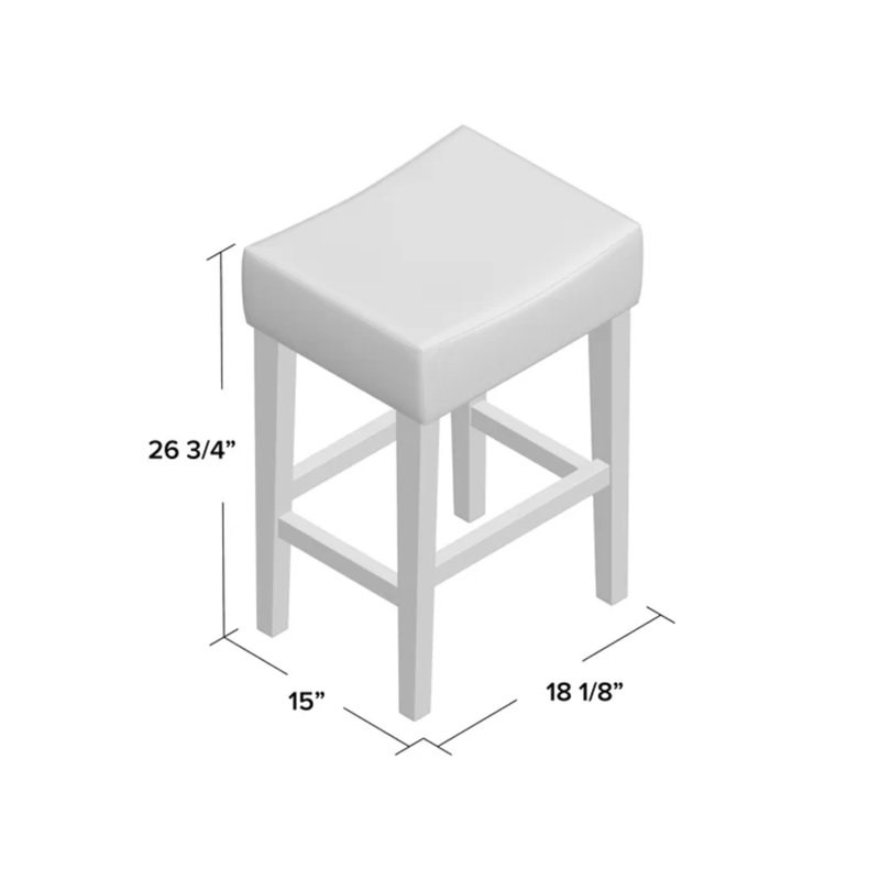 Leather Counter Stools Set, Enhancing Any Space With Comfort And Style, Brown