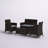 Rayna 4 - Person Patio Conversation Sets with Cushions-2011402699