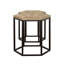Ensemble de 2 tables gigognes